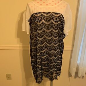 Roman fashion Womens lace BBW Top NWOT Size 3X Gorgeous all seasons & occasions